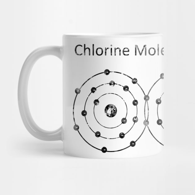 Chlorine Molecule by erzebeth